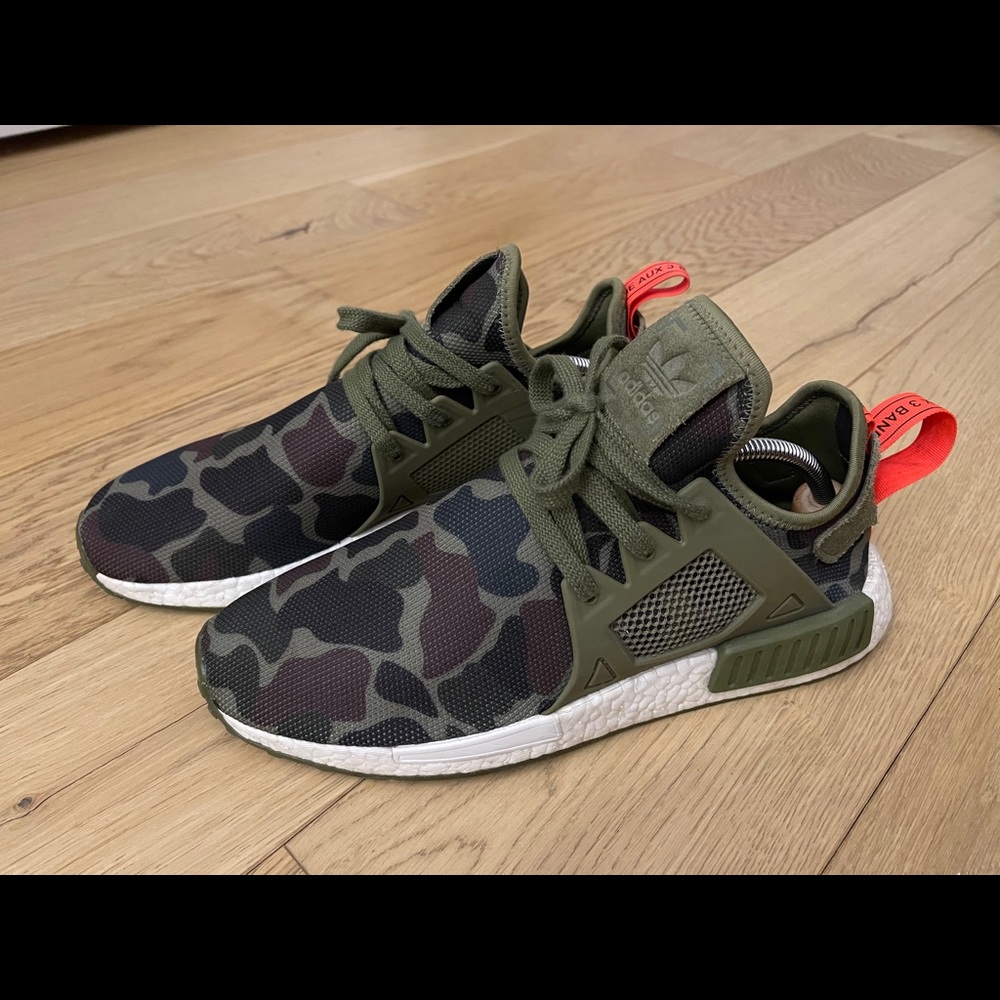 Men’s Size 10 Adidas NMD’s Camo Print